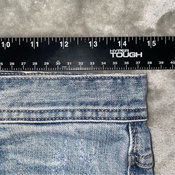 Zumies Ninth Hall Rogue Reflective Side Fluorescent Stripe Skinny Jeans Size 28 - Picture 6 of 8